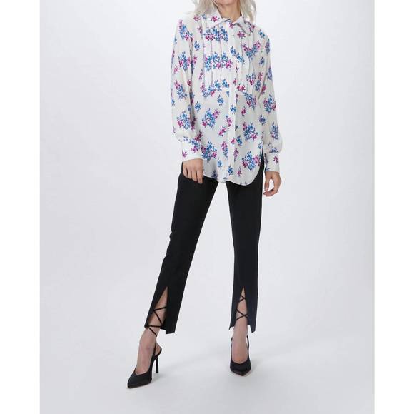 NEW SMYTHE high waisted skinny pant in black twill - Picture 1 of 9